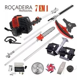 Roçadeira Multifuncional 63cc 7 em 1 + Enxada Rotativa - 1