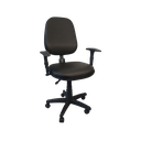 Ver imagem 1 de Cadeira Escritório Executiva Work Nr17 Corino Sintetico:creme