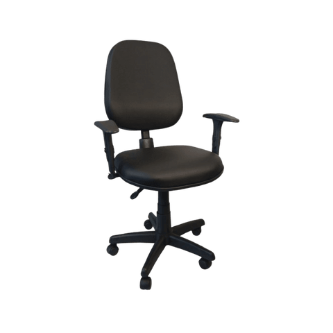 Cadeira Escritório Executiva Work Nr17 Corino Sintetico:creme