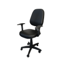 Ver imagem 3 de Cadeira Escritório Executiva Work Nr17 Corino Sintetico:creme