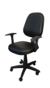 Ver imagem 3 de Cadeira Escritório Executiva Work Nr17 Corino Sintetico:creme