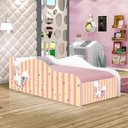 Ver imagem 1 de Cama Infantil Like Unicórnio no Céu Solteiro