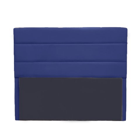 Cabeceira Leila 1,40 Suede Azul Marinho - Dominic Decor