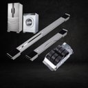 Ver imagem 3 de Suporte Rodinhas P/ Geladeira, Fogão, Máquina Lavar