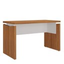 Ver imagem 1 de Mesa para Escritório Pequena Tamburato MDP Freijó/Branco