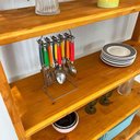 Ver mais imagens de Estante Linea Ample 6 Prateleiras Madeira Pinus Carvalho Artfactory Design