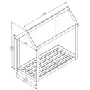 Ver imagem 4 de Mini Cama Infantil Montessoriana Meu Fofinho A05 Branco - Mpozenato