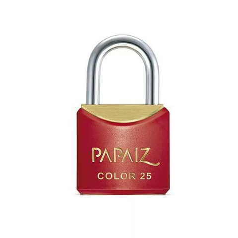 Kit com 10 Cadeados Papaiz 25 Mm Vermelho Ka1