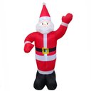 Ver imagem 1 de Papai Noel Gigante Natal 1.90 M Led Enfiete 110v Inflavel