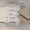 Ver mais imagens de Armário Aéreo Stylo 60cm 2 Portas MDP Bege com Puxadores em Alumínio Luciane Móveis