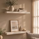 Ver imagem 1 de Kit de 2 Prateleiras 60cm MDF Branco - On Móveis