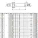 Ver imagem 5 de Porta Fresa Facear Modelo Bt40 - 27 - 45 - Mas 403 Bt/ Din 3937