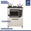 Ver imagem 6 de Cozinha Completa Paraty 4 Portas Mais Funcional Kaiki Móveis