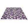 Pastilha de Vidro para Banheiro Cristal Mescla Roxa 30x30cm - 3