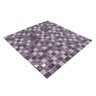 Pastilha de Vidro para Banheiro Cristal Mescla Roxa 30x30cm - 4