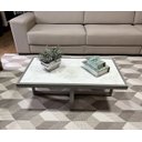 Ver imagem 2 de Mesa de Centro Retangular Paris Industrial Prata com Mdf