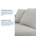 Ver imagem 6 de Conjunto 2 Poltronas Base Fixa e Estofada com Almofadas Decorativas Vilani Espresso Moveis
