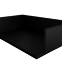 Ver imagem 2 de Suporte de Micro-ondas de Mdf Preto 50x15x40