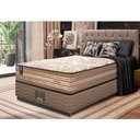 Ver imagem 1 de Cama Box Solteiro Colchão Pillow In + Box 88x188x72 Molas Ensacadas Cama inBox Duo Linem Bege