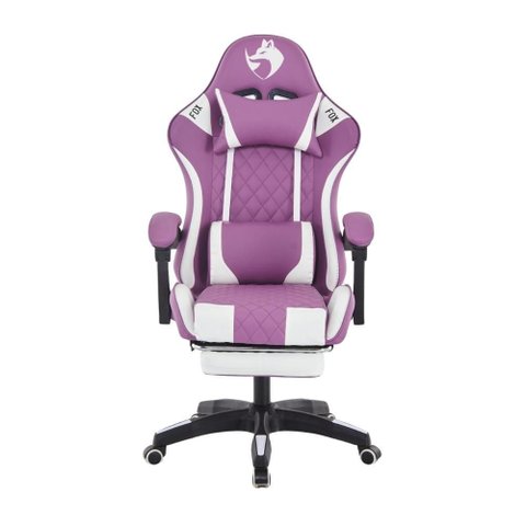 Cadeira Gamer Fox Racer Luna com Apoio de Pés Ut-b200 Lilás
