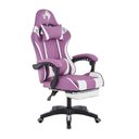 Ver imagem 5 de Cadeira Gamer Fox Racer Luna com Apoio de Pés Ut-b200 Lilás