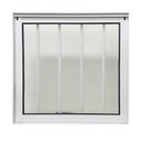 Ver mais imagens de Janela Vitro Maxim Ar de Alumínio 80x60cm Mini-Boreal com Grade Veneza Branco Esquadrias Bergamo