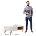 Ver imagem 6 de Home Suspenso Egeu Freijó Off White com Mesa de Centro Jeri Off White Freijó - Colibri