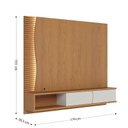 Ver imagem 5 de Home Suspenso Egeu Freijó Off White com Mesa de Centro Jeri Off White Freijó - Colibri