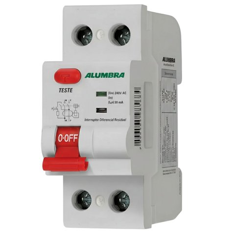 Interruptor Diferencial Residual (idr) Bipolar 25a Alumbra Idr8568