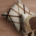 Ver imagem 2 de Capa de Almofada Listras Bege 43cm