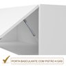 Cozinha Modulada 11 Peças Em MDF Kali Premium CJ18 Branco Nicioli - 8