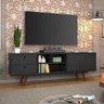 Rack Retro Tv 60 Polegadas 85 Preto Ac - 1