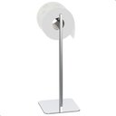 Ver imagem 3 de Porta Papel Higiênico de Chão Inox Suporte para Papel Nice