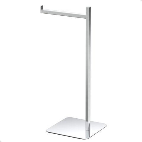 Porta Papel Higiênico de Chão Inox Suporte para Papel Nice