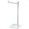 Porta Papel Higiênico de Chão Inox Suporte para Papel Nice - 1