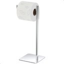 Ver imagem 2 de Porta Papel Higiênico de Chão Inox Suporte para Papel Nice