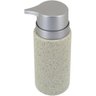 CLÁSSICO PORTA SABONETE LIQUIDO 16x8x6cm 260ml CERÂMICA BEGE - 6