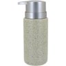CLÁSSICO PORTA SABONETE LIQUIDO 16x8x6cm 260ml CERÂMICA BEGE - 1