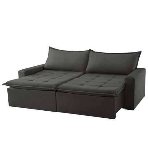 Sofa Cama e Reclinavel Imperatriz 2,20m 04 Lugares Txr