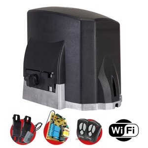 Kit Motor de Portão Deslizante WiFi Garen 220V 1/4 KDZ Fit Speed