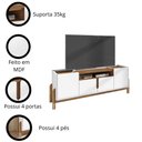 Ver imagem 5 de Rack para TV até 60 Polegadas 170cm Lizz Casa D