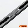 Conector Emenda Tipo Linear Reta Preta para Trilho Eletrificado - 3