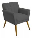 Ver imagem 1 de Poltrona Decorativa Cecília - Cinza