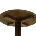 Ver imagem 5 de Mesa Bistrô Noronha Madeira Imbuia Maciça - Stain Imbuia