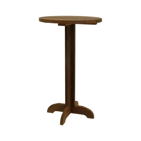 Mesa Bistrô Noronha Madeira Imbuia Maciça - Stain Imbuia