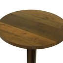Ver imagem 3 de Mesa Bistrô Noronha Madeira Imbuia Maciça - Stain Imbuia