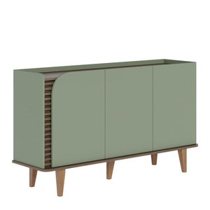 Buffet Aparador Jurerê 3 Portas Hortelã/amêndoa - Colibri