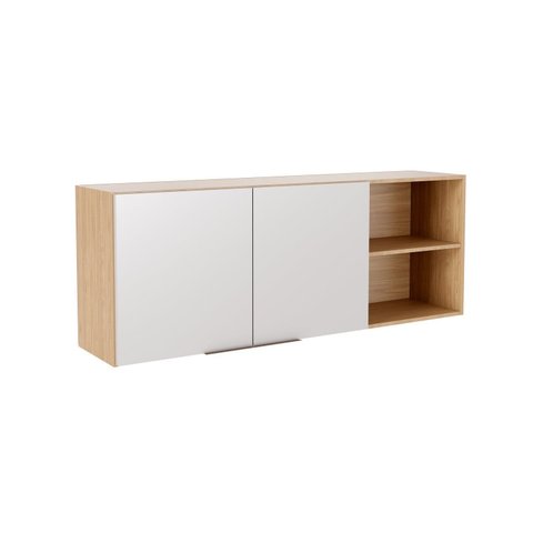 Arm Isabele 1200x450x272 mm 2 Ptas Marrom/Mel/Off White