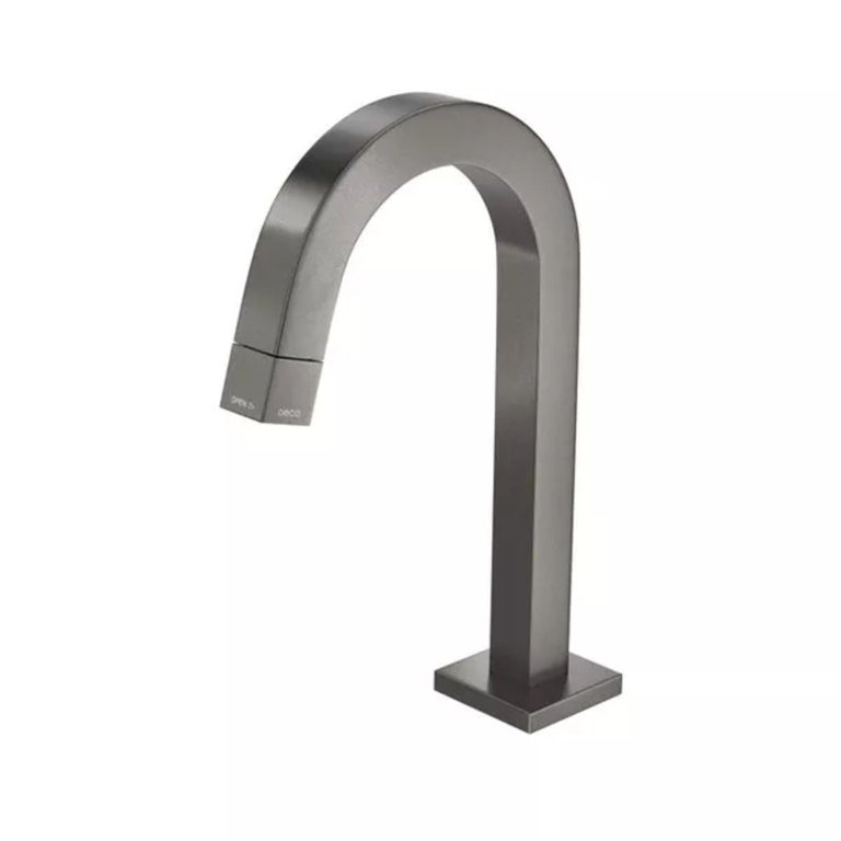 Torneira de Mesa Bica Baixa para Lavatório Tube Dark Antracite - 1197.gf.tub.mt