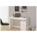 Ver mais imagens de Mesa de Computador Melissa c/ 1 Porta e 1 Gaveta Branco - Permóbili